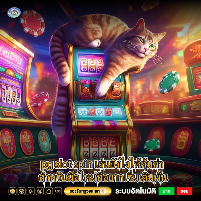 pg slot spin เล่นยังไงให้คุ้มค่า สำหรับมือใหม่ที่อยากเริ่มเดิมพัน